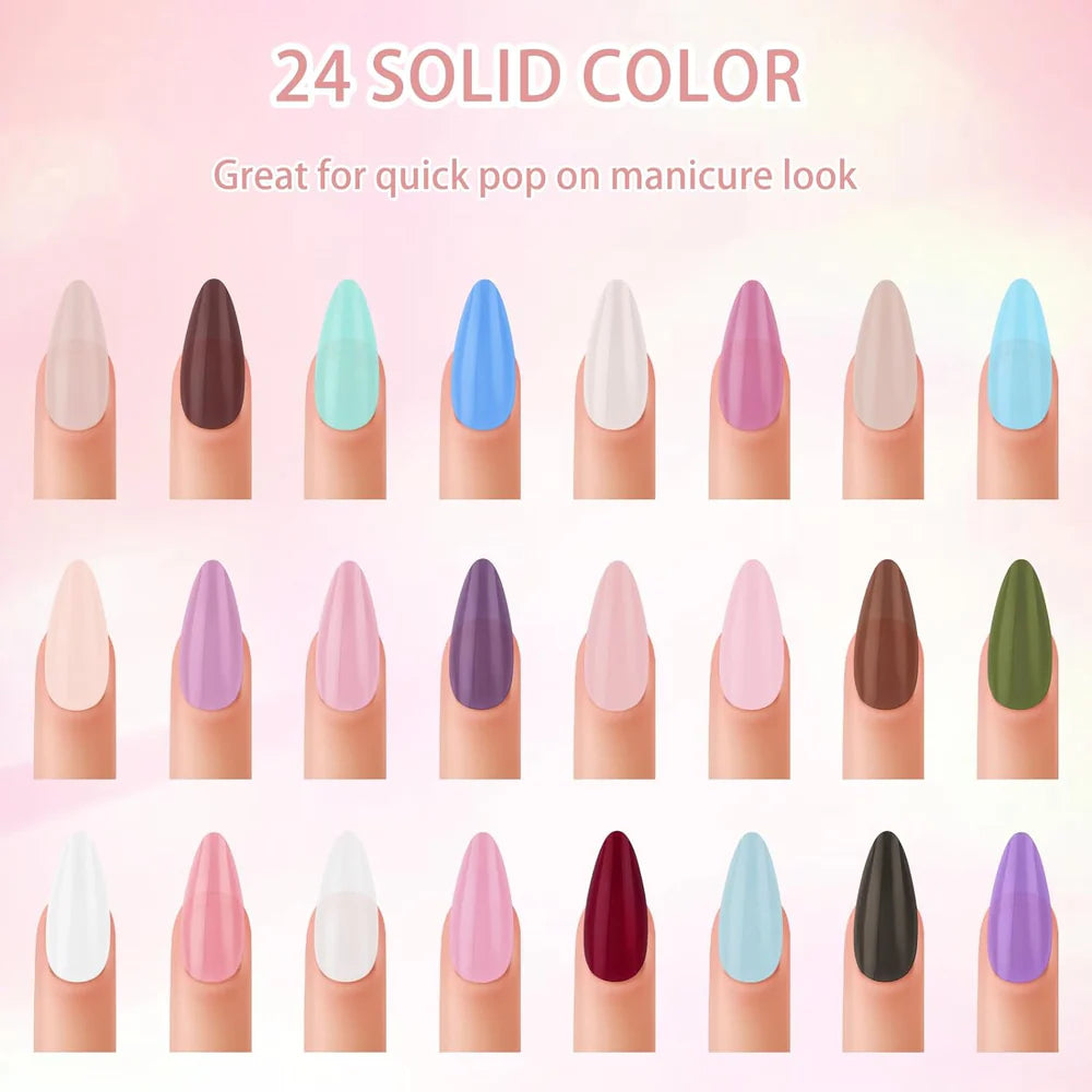 576Pc Artificial Nails Pack Of Nails for Girls